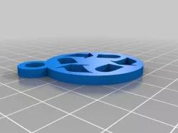 Recycle keychain