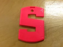 "S" I.D. Badge Holder