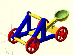 Simple catapult