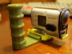 Sony Action Cam's action handle.