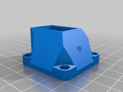 Soporte ventilador JHead. JHead fan holder. Prusa