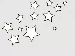 Star template