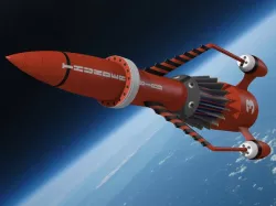 Thunderbird 3 style rocket