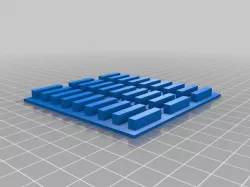 Ticket to Ride Train Rack (in 2 Pieces for Smaller Printers)