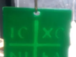 Victor's Cross Christmas Ornament