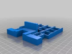 1:144 scale apartment building face 2