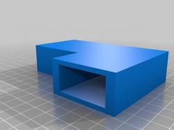 Free STL file Modular shelf brackets for 1x2 boards - command