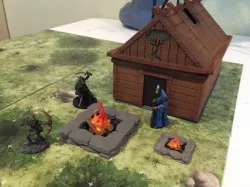 28mm scale firepit