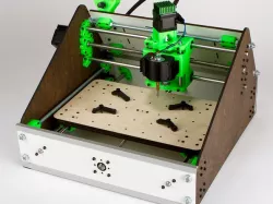 3D Printed & Laser Cut, Lil-CNC Mill ACv2