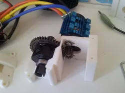 4WD metal central diff - OpenRC Truggy