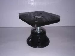 Adjustable foot.