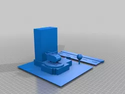 Bank with helicopter