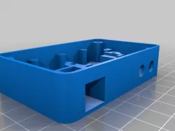 Box with a stand for a PS3 Eye camera to be used for Light Chisel tracking