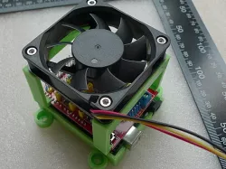 CNC Arduino / Grbl Shield stack w/ 60mm fan