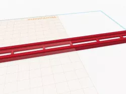 Connect four (4) retention bracket