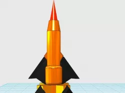Cool Rocket plane