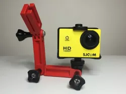 Da Vinci 3D printer camera mount for GoPro/SJCAM