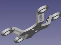 DJI h3-2d Gimbal lower bracket replacment
