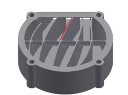 Fan-Air-Guider for 40mm Fans