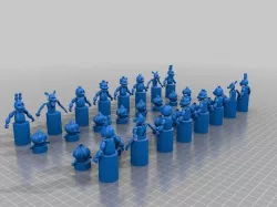 Five Night's At Freddy's Chess Set