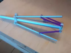 Folding tripod