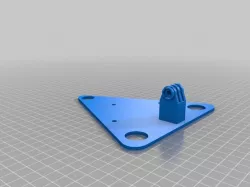 GoPro Hero mount for front of advanced elements kayak (strap mount)