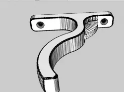 Helmet Wall Bracket