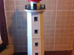 Hexagonal Base Lighthouse Model