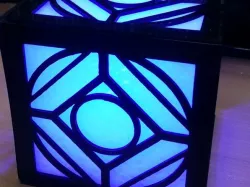 Holocron Lighted