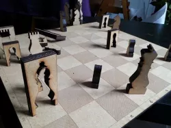 LasetCut - Chess set