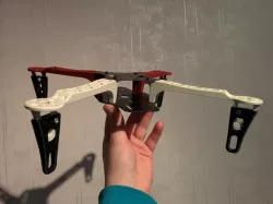 Leg extension for FlameWheel frame