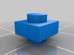 Lego Double Sided 1x1 Plate