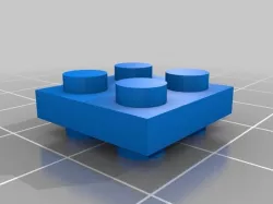 Lego Double Sided 2x2 Plate
