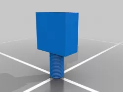 LiDAR 133 mm Target with Adjustable Base
