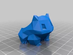 Low Poly Bulbasaur Pot