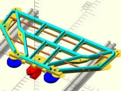 Makerfarm i3v 10" Y-Bed & Y-axis Belt clamp