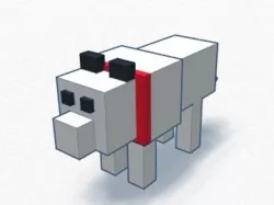 Minecraft Dog