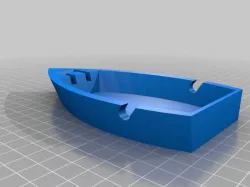 Moat Boat Rubber Band Powered Boat
