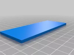My Customized Custom name plate BLANK