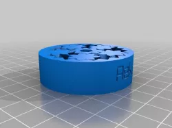 My Customized Emmet's Gear Bearing with  text