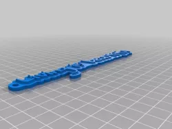 My Customized Multiline Tag or Keychain