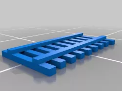 My Customized N Scale Fence