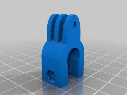 My Customized Raspberry Pi Camera Mount -  Rail Mount with Ball Joint