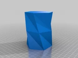 My Customized Twisted Polygon Vase