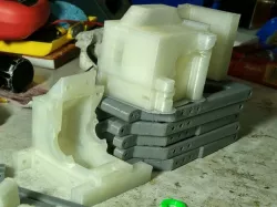 OpenRC truggy locked central differential house