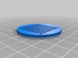 Parametric grid and vent for a tube