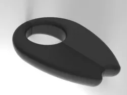 Rounded Key Chain
