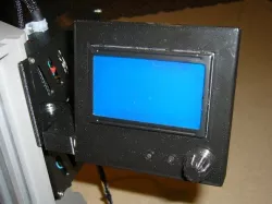 RRD 128x64 GLCD mount & frame for MakerFarm i3v with Smoothieboard