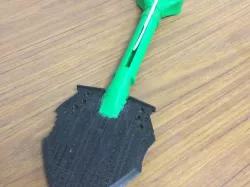 Scale Combat Shovel