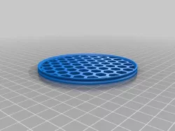 Short 90mm Hex coaster